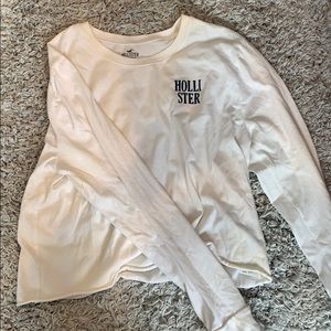 Hollister white shirt!